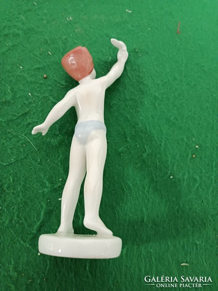 Porcelain waving boy for sale