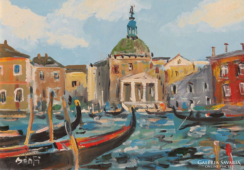József Bánfi: Venetian skyline