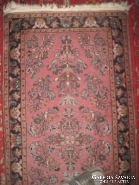 Indian hand-knotted carpet!