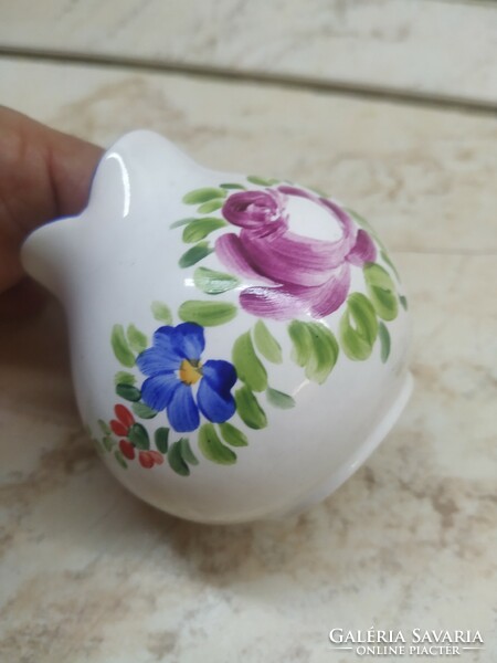 Gyönyörű, aranyos kézzel festett váza  eladó!