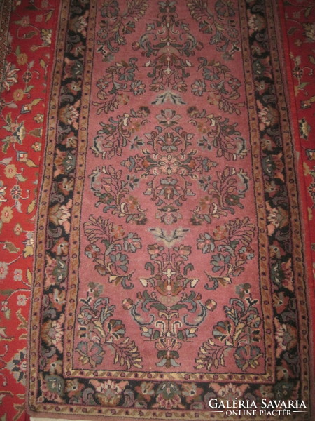 Indian hand-knotted carpet!