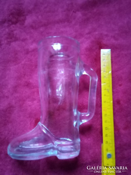 Glass boots are perfect for Santa's Day, Christmas holidays, or as a gift