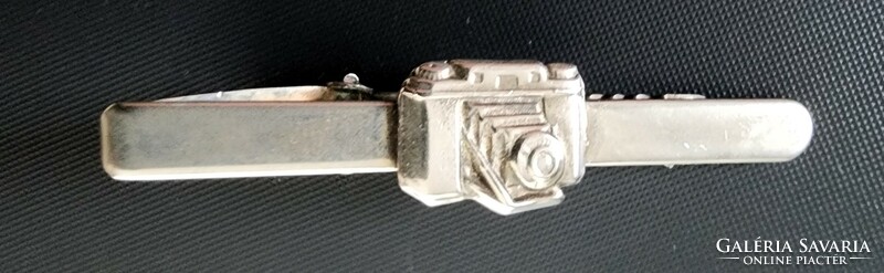 Camera camera camera photographer tie clip silver-plated detail rich