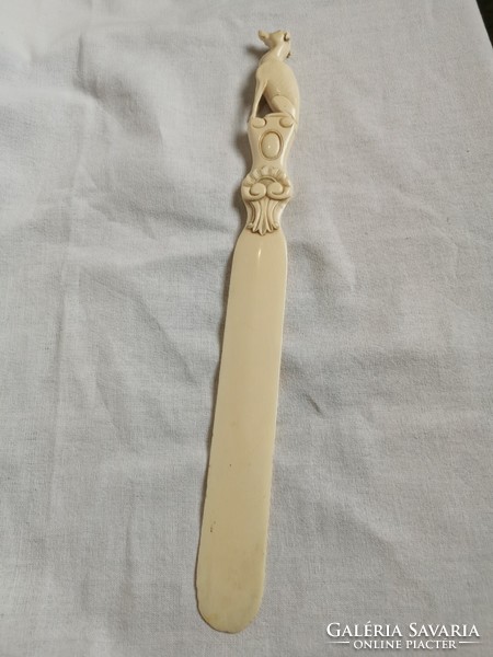 European bone carving, leaf splitting knife
