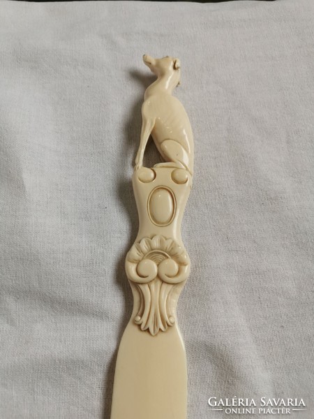 European bone carving, leaf splitting knife
