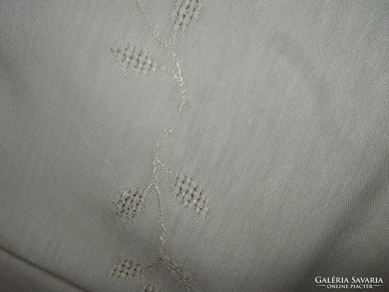 Retro azure tablecloth 120 cm x 120 cm