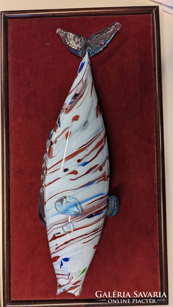 Murano glass fish handmade