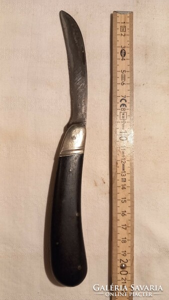 Old pocketknife, pocketknife, horn (?) With handle