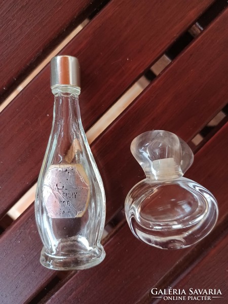 Old mini vintage perfume and cologne bottles - 2 pieces for collectors!