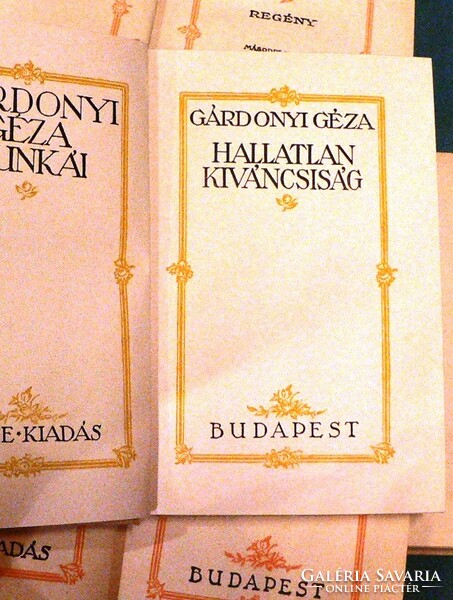 The works of Géza Gárdonyi dante book package