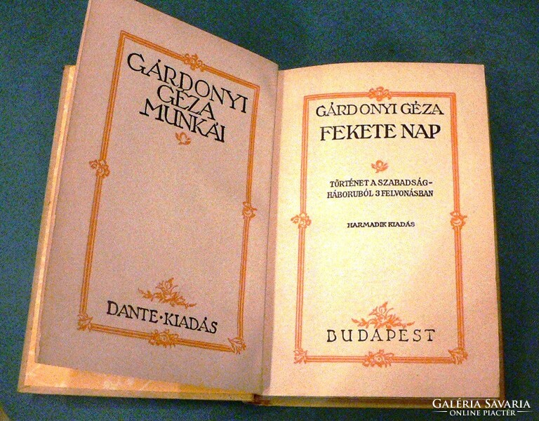 The works of Géza Gárdonyi dante book package