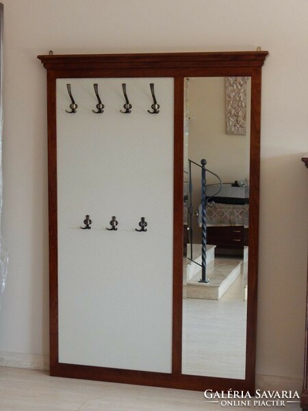 Art deco hall stand with mirror [k-14]