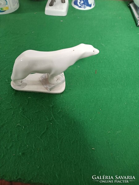 Porcelain polar bear for sale.