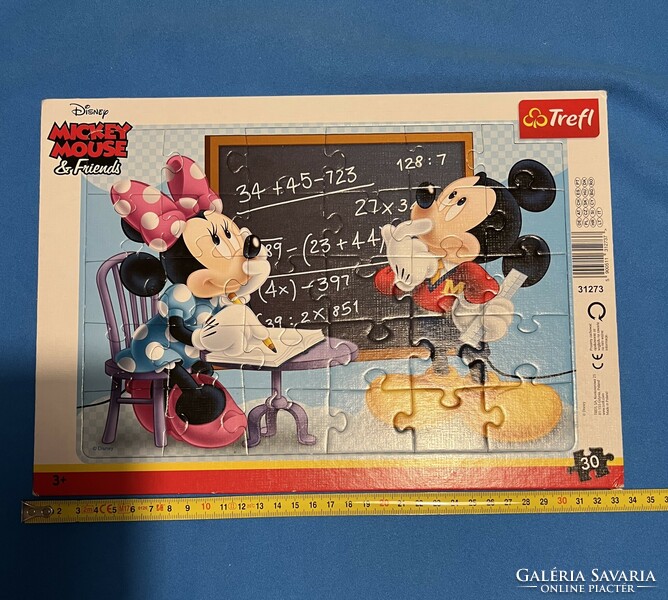 Mickey mouse 30 piece puzzle - 1 picture - like new