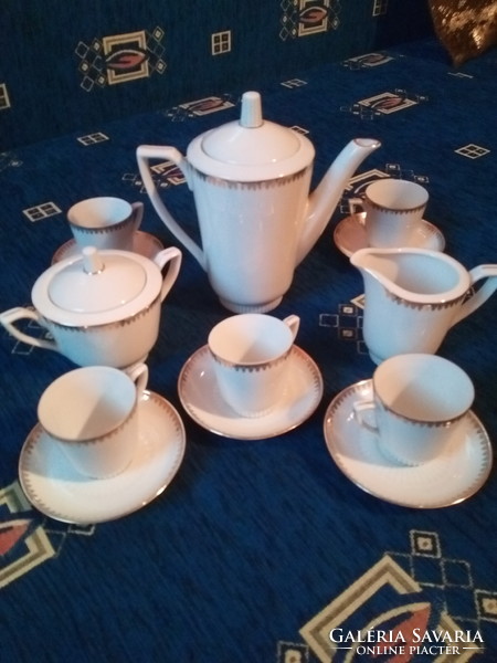 Jarolina porcelain coffee set.