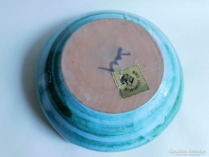 Károly Bán ceramic bowl 22.5 Cm