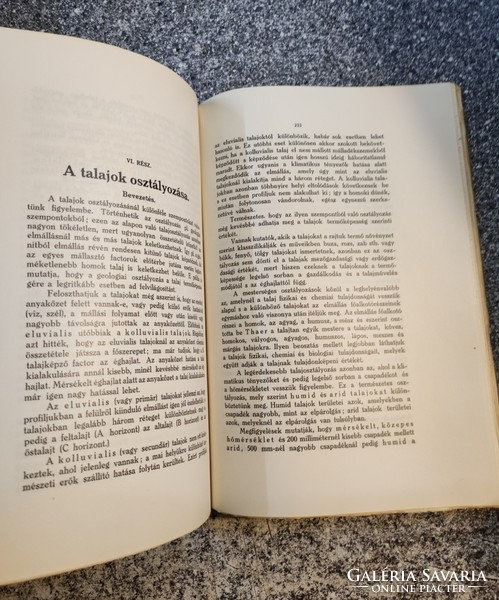 István Vági ◆ elements of soil science with regard to forestry. 1927. Sopron