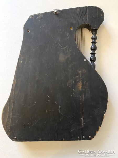 Antique zither instrument neubers violin zither