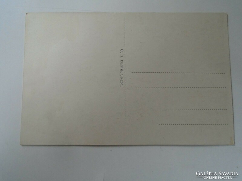 D199651 old postcard - Szeged - town hall 1930-40