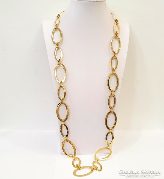 Milor italy gold marked necklace