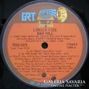 Dan Hill - Longer Fuse (LP, Album, Gat)
