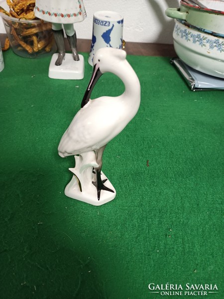 Porcelain egret for sale.