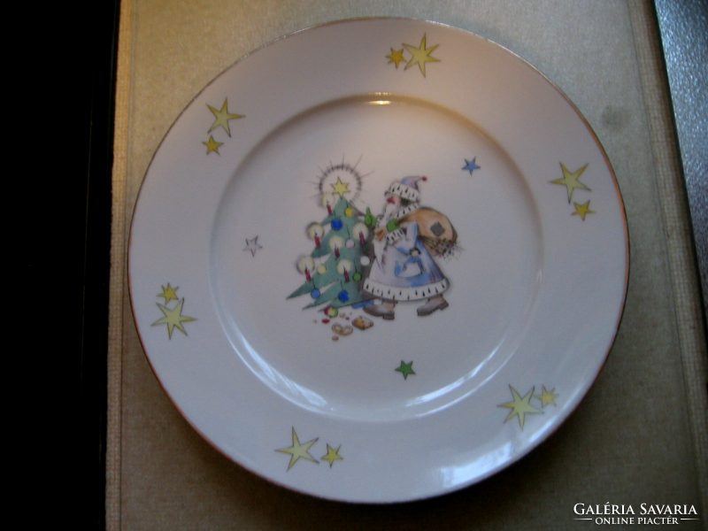 Retro Heinrich H & Co Selb karácsonyi tányér