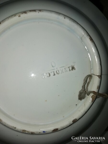 Antique wall plate cracked 15