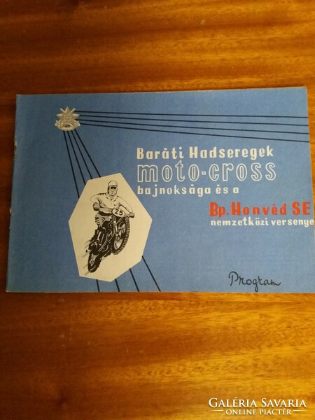 Moto-cross championship of friendly armies and the bp. Honvéd se international competition 1964.