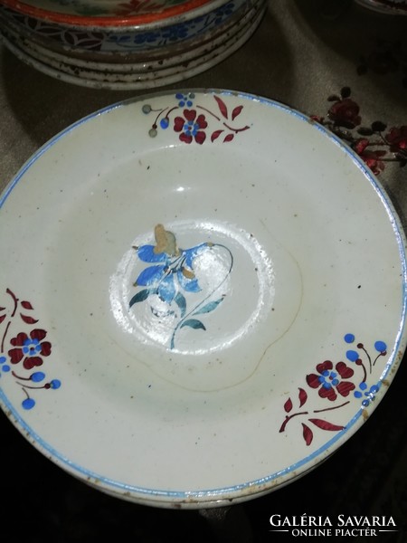 Abátfalva painted antique plate from collection 21