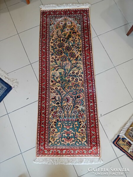 Kashmir silk carpet 1