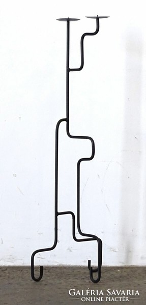 1P522 Kovácsoltvas gyertyatartó állvány 93 cm