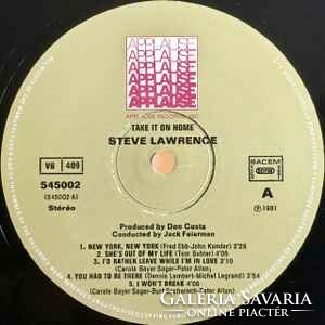 Steve Lawrence  - Take It On Home (LP, Album)