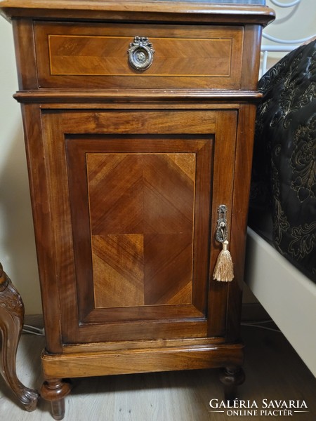Antique French 2 bedside cabinets