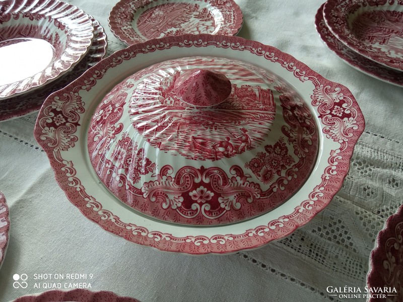 Hostess tableware, old country castles series English porcelain tableware