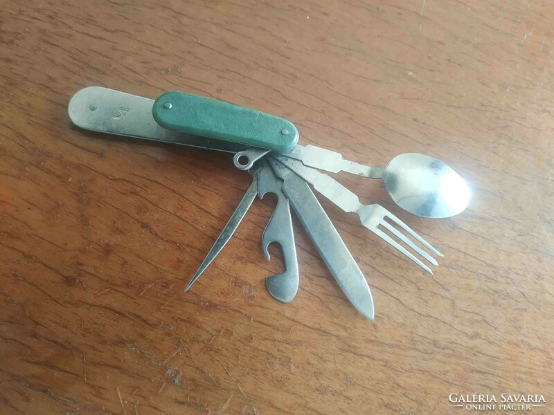 Retro tourist cutlery