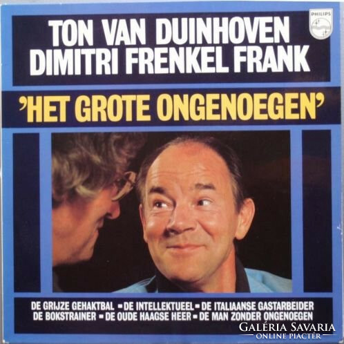 Ton Van Duinhoven, Dimitri Frenkel Frank - Het Grote Ongenoegen (LP, Album)