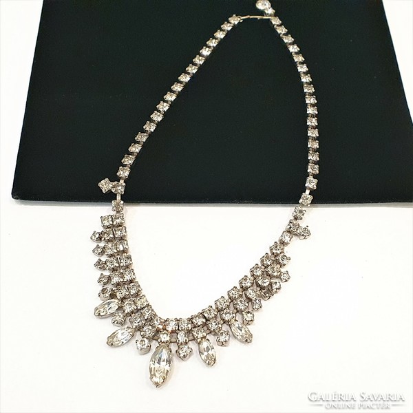 Weiss 1950's crystal necklace