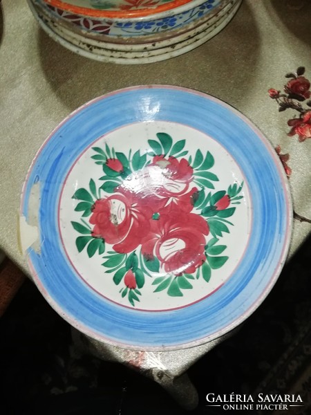 Apátfalva festett Antik tányér gyűjteményből 23