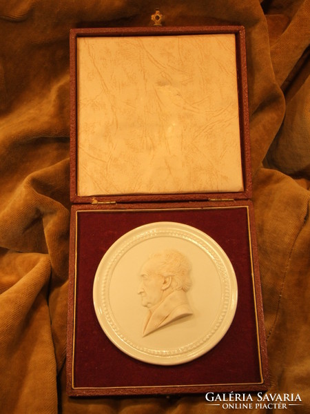 Goethe porcelain plaque (101128)