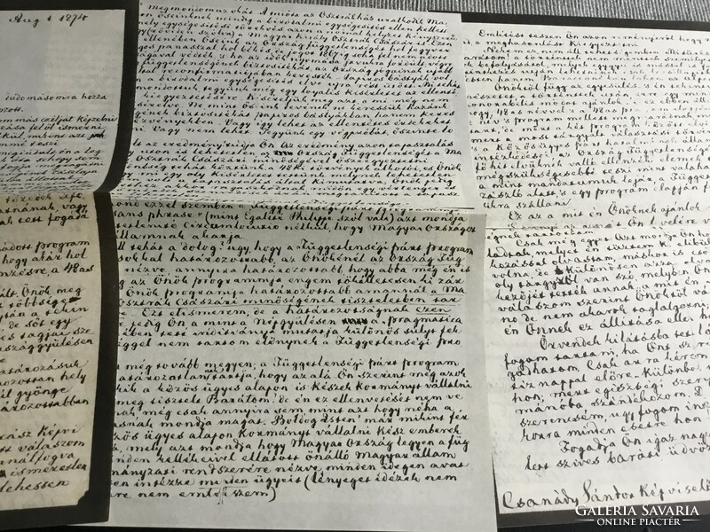 Lajos Kossuth's letters - like letters - my friend, Mr. Representative!