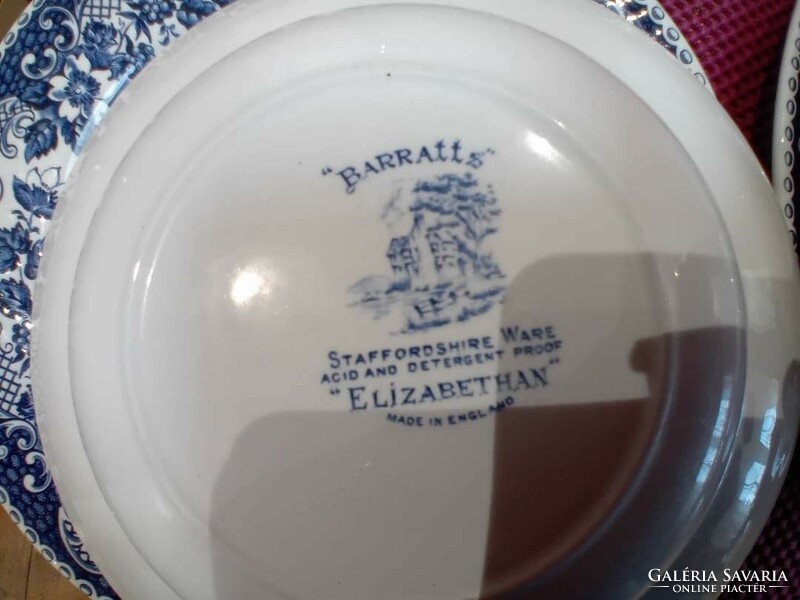 English! Staffordshire. Elizabethan tableware.