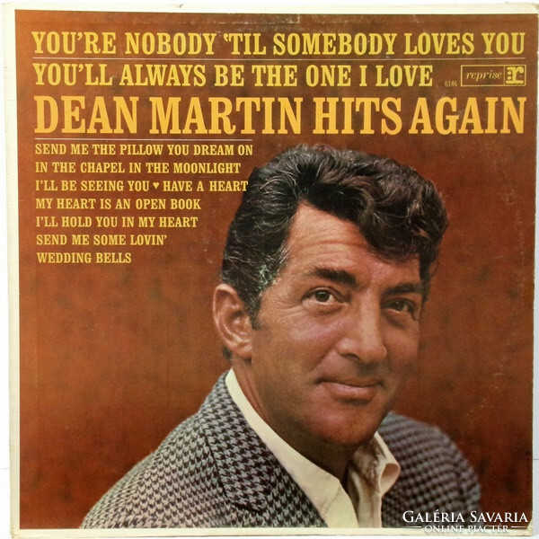 Dean Martin - Dean Martin Hits Again (LP, Album, Mono)