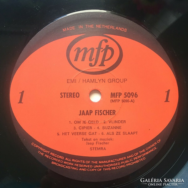 Jaap Fischer - jaap fischer (lp, comp, re)