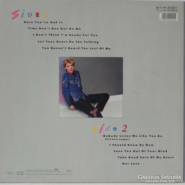 Anne Murray - Heart Over Mind (LP, Album)