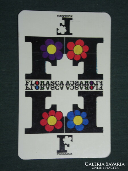 Card calendar, florasca flower field, sopron soil strength management shoulder, graphic artist, 1991, (3)