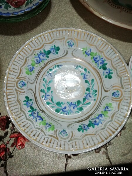 Antique wall plate from collection 2. Prontvai mari 1913
