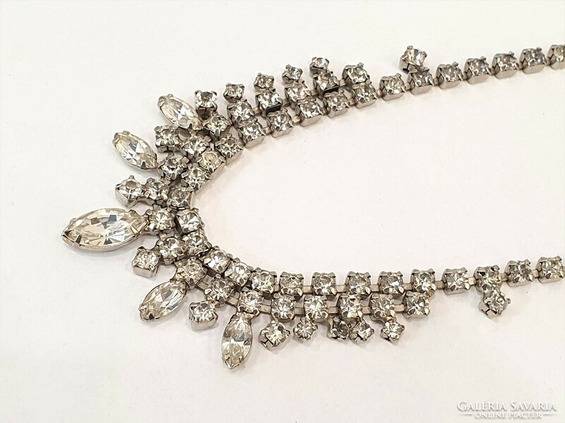 Weiss 1950's crystal necklace