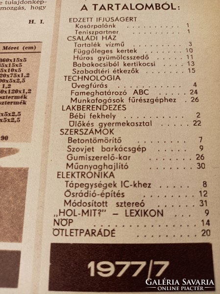 1977 / JÚLIUS EZERMESTER/ SZÜLETÈSNAPRA/KARÀCSONYRA.