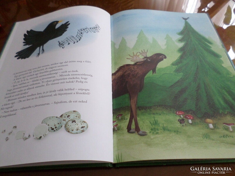 Az erdő királya  Írta: Ulf Stark Illusztrációk: Ann-Cathrine Sigrid Stáhlberg, 2013
